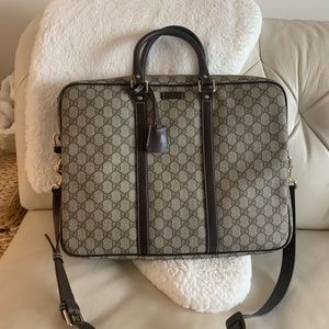Gucci brief case